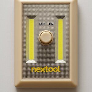 Lot of 3 Nextool LED Stick-On Switch Lights – Battery Operated, Easy Mount